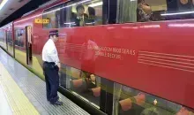 Keihan Line Train Carriage Elegant Saloon 8000 Series Double Decker